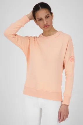 DalaAK A Damen Sweater-Lssig, farbenfroh, perfekt für den Alltag Orange