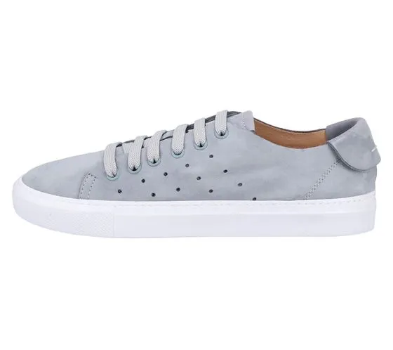 DARKWOOD mezzepunte da donna, scarpe in vera pelle con tecnologia soft touch, sneakers da tutti i giorni 8040 W 17NU blu