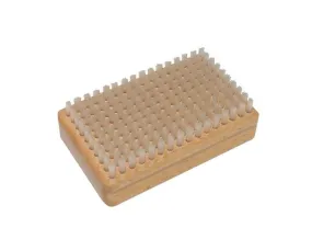 Datawax - Nylon Ski & Snowboard Brush - Wood / Clear Nylon