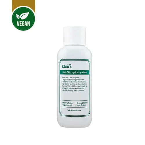 Dear Klairs Daily Skin Hydrating Water Vegan Toner