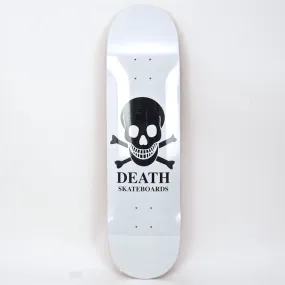 Death Skateboards - 8.375 OG Skull Deck (White)