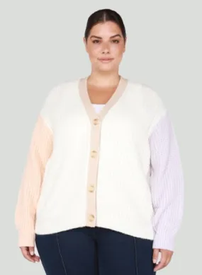 Dex Plus Drop Shoulder Cardigan