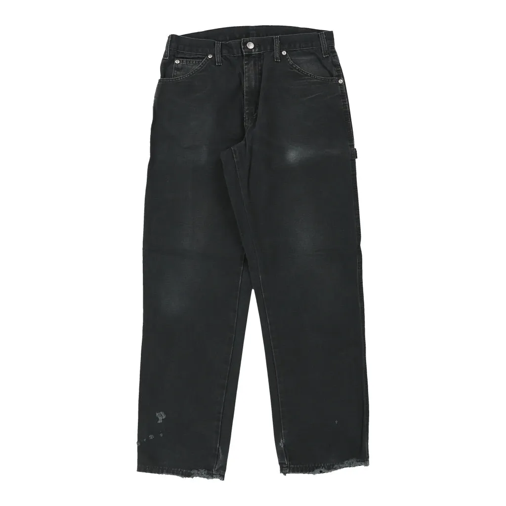 Dickies Carpenter Jeans - 30W 31L Black Cotton