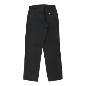 Dickies Carpenter Jeans - 30W 34L Black Cotton