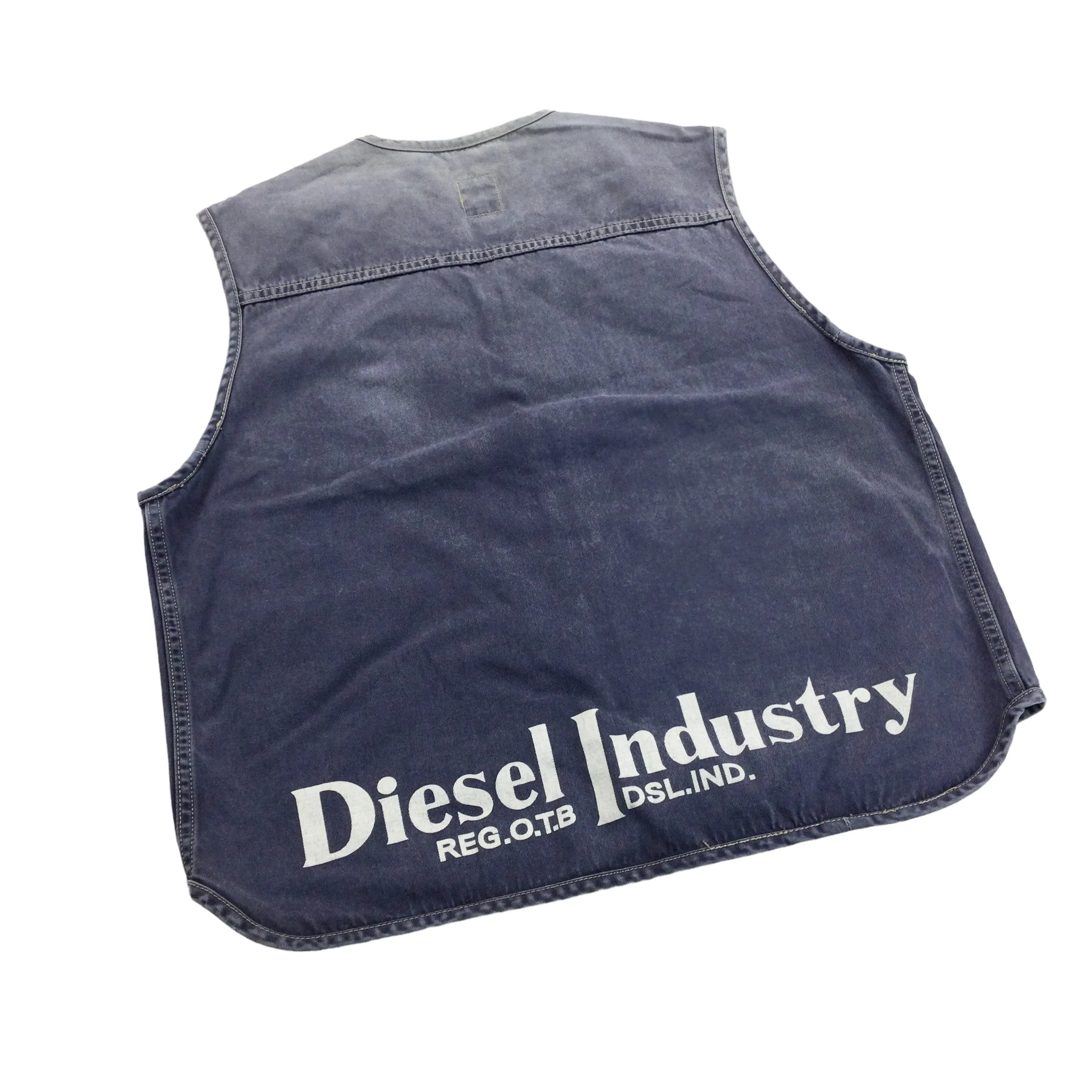 Diesel 90s Denim Vest - Small