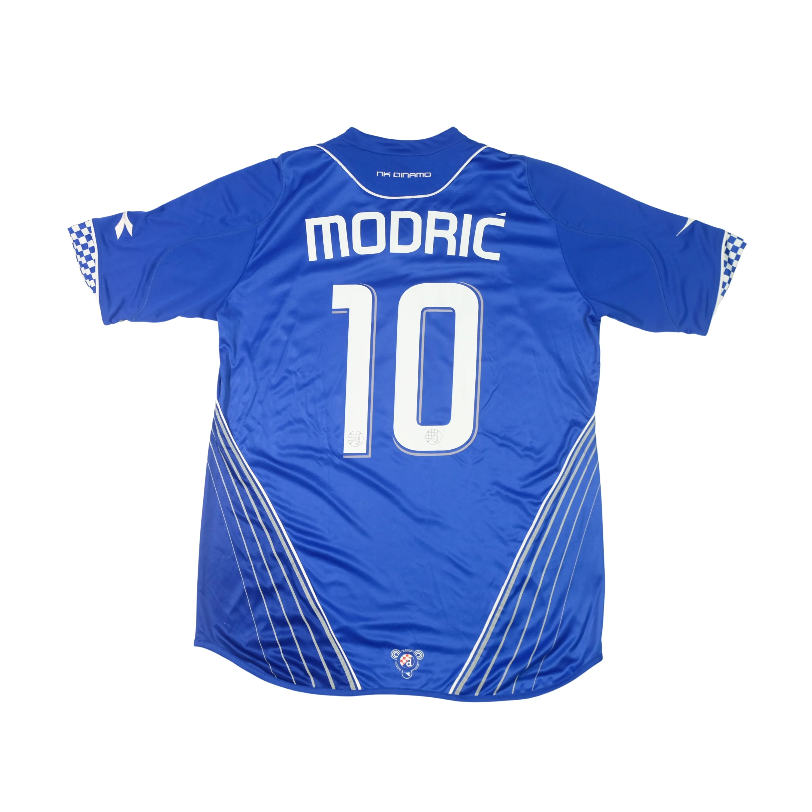 Dinamo Zagreb Croatia 2007/2008 Diadora Original Home Football Shirt Large