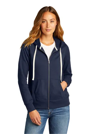 DT8103 District® Women's Re-Fleece™Full-Zip Hoodie