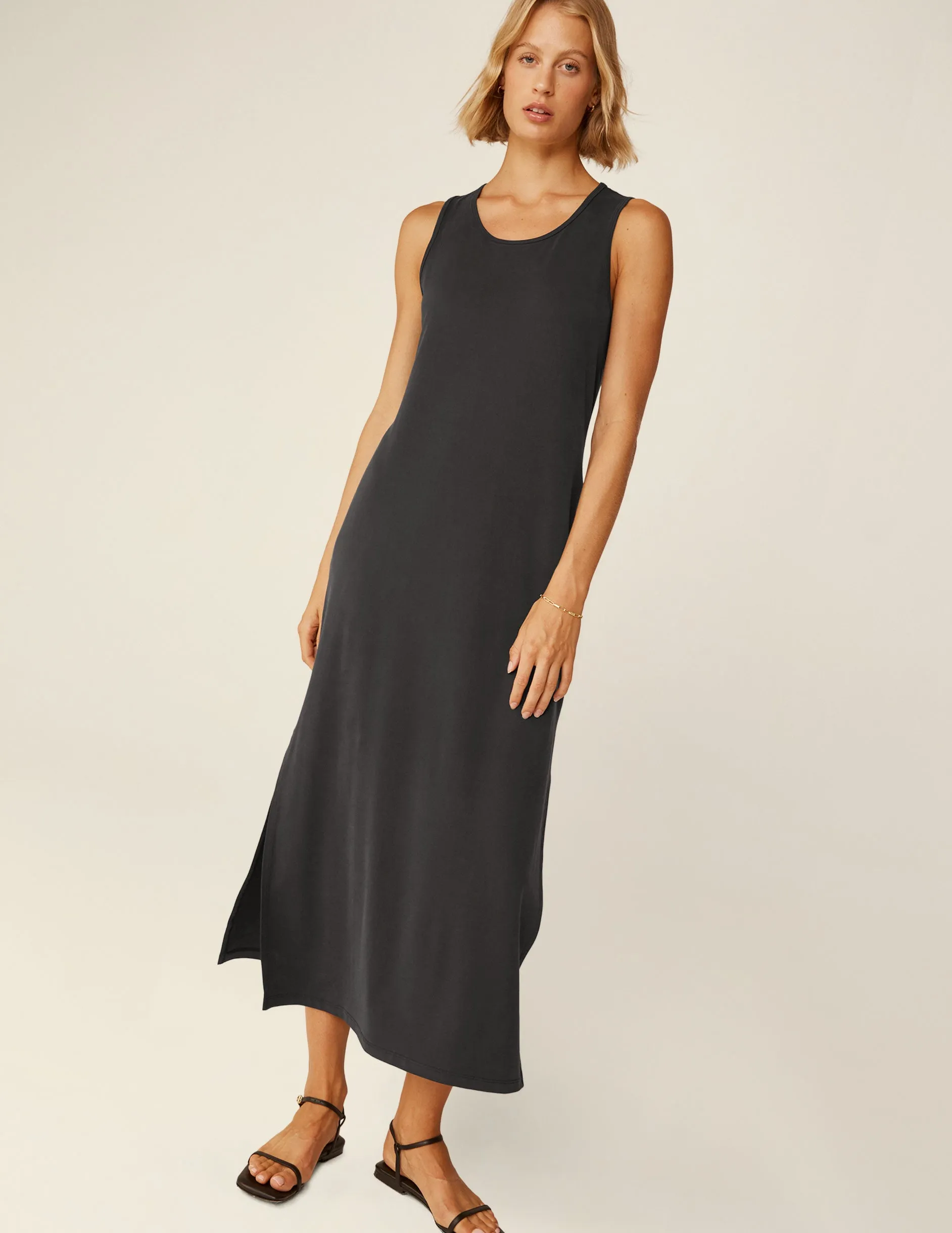 Easy Mood Tank Midi Dress