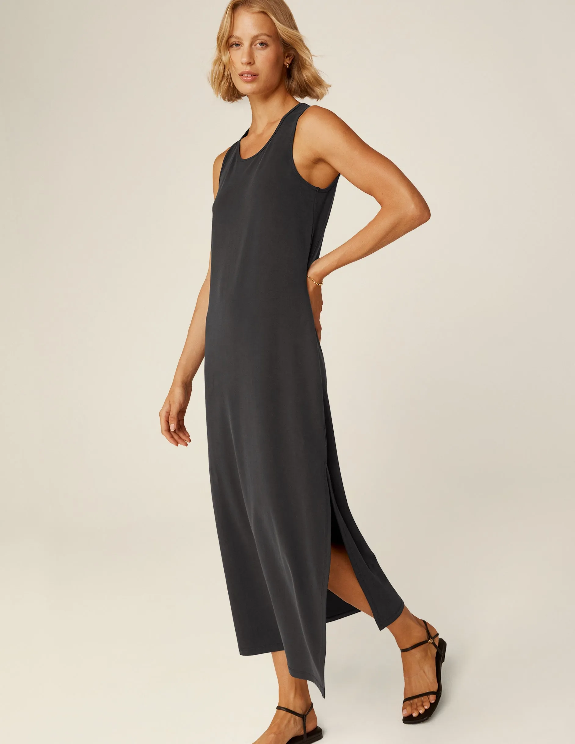 Easy Mood Tank Midi Dress