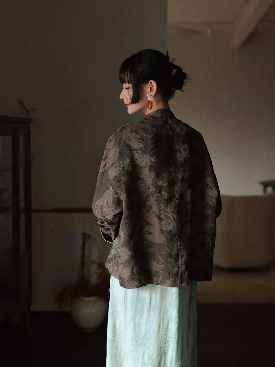 Embroidery Chic China Flower Jacket
