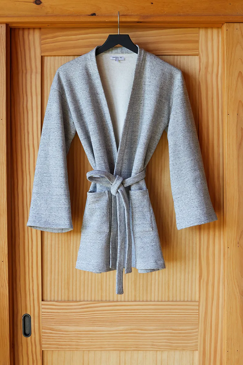 Emerson Wrap Cardigan - Grey