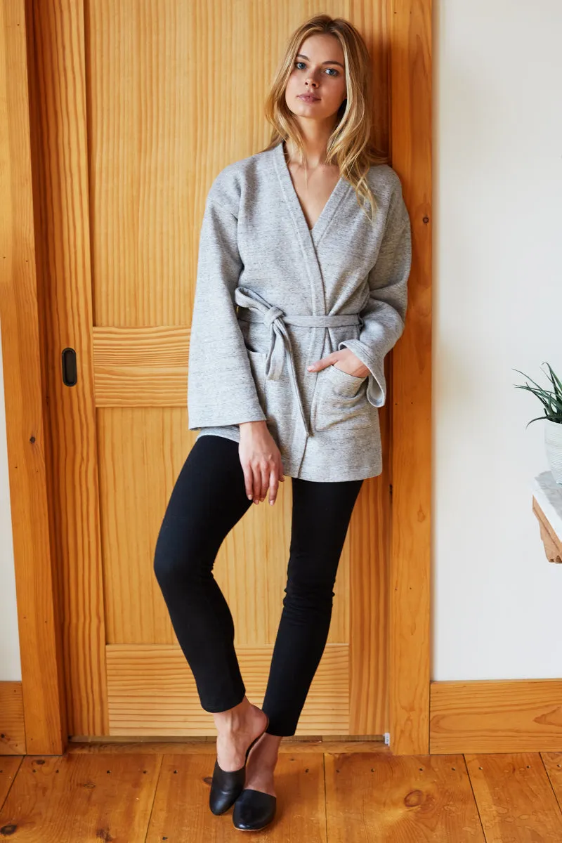 Emerson Wrap Cardigan - Grey