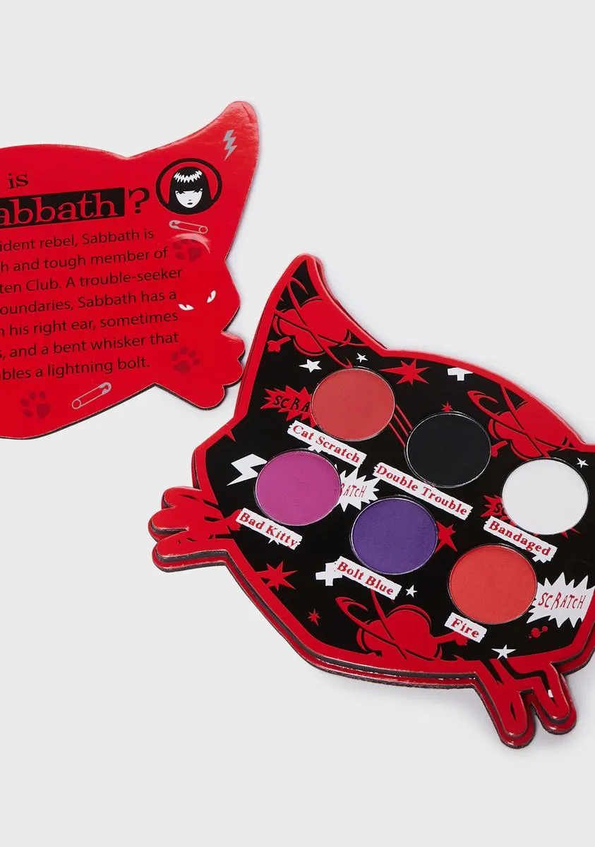 Emily The Strange Sabbath Cat Eyeshadow Palette-
