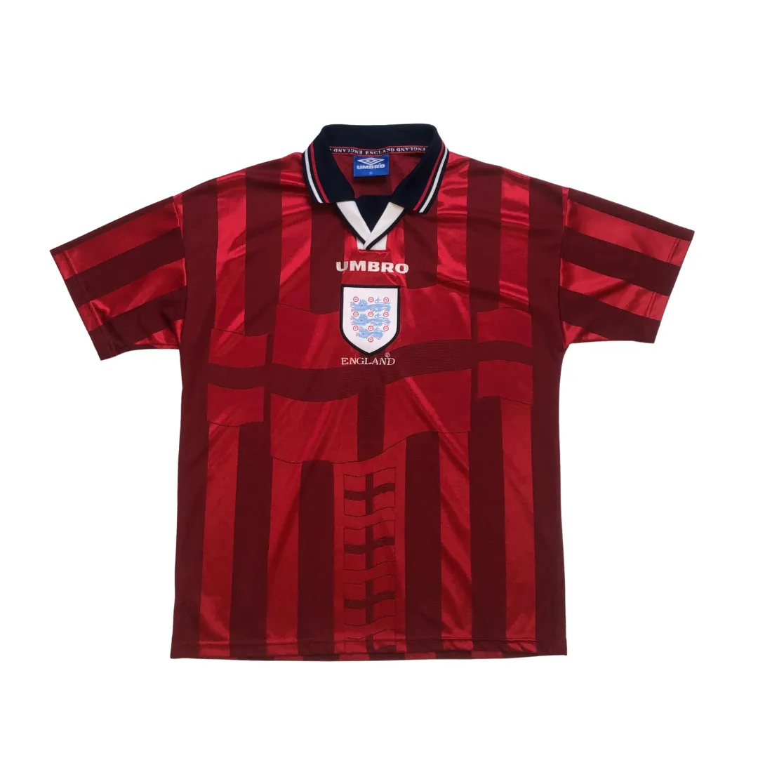 England 1997/1999 Original Umbro Away Football Shirt Medium