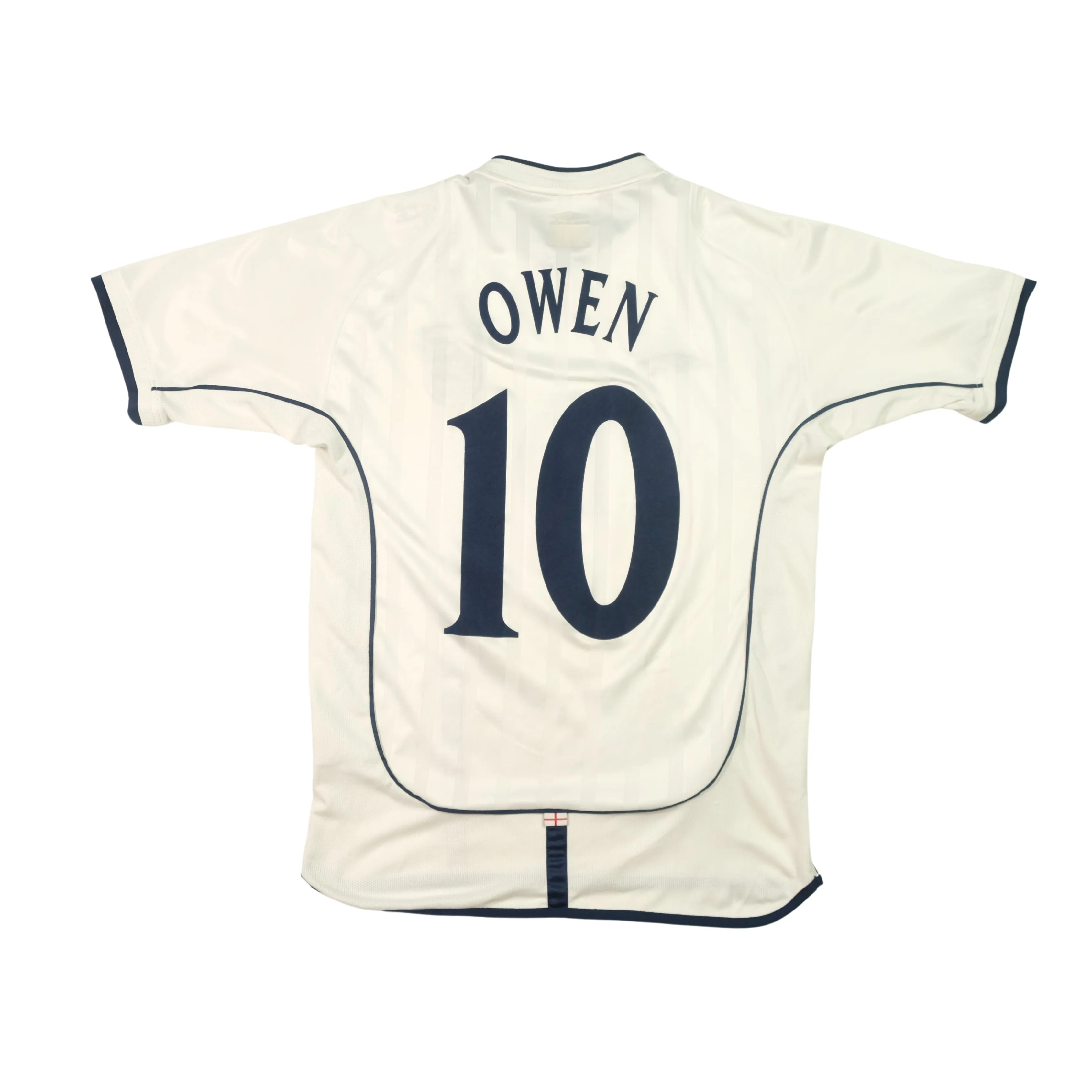 England Owen Original 2002/2004 Home Football Shirt Medium