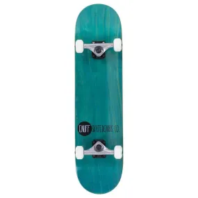 Enuff Skateboards Logo Stain Factory Complete Skateboard Teal 8