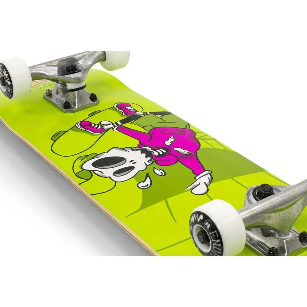 Enuff Skateboards Skully Green Factory Complete Skateboard 31 x 7.75