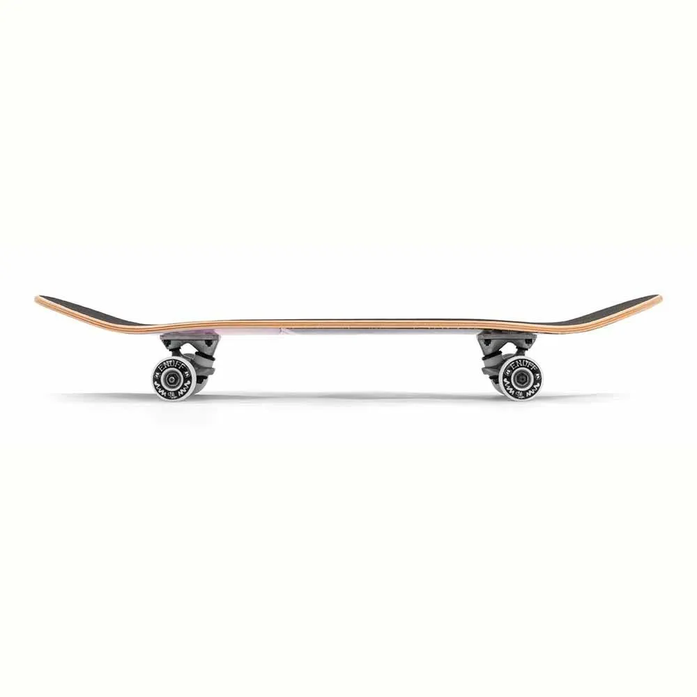 Enuff Skully Hologram Factory Complete Skateboard Black 7.25