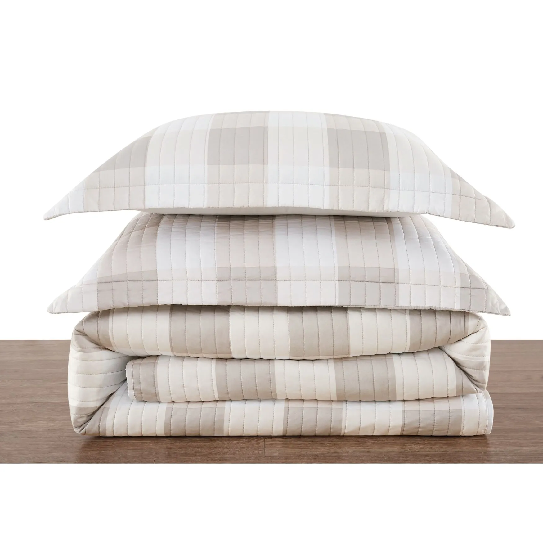 Everyday Buffalo Plaid Quilt Set