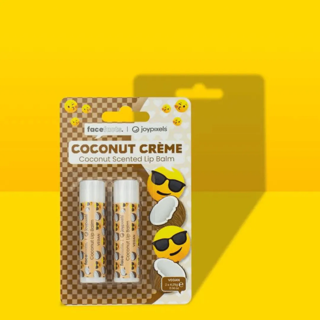 Face Facts Coconut Crème Coconut Lip Balm x 2