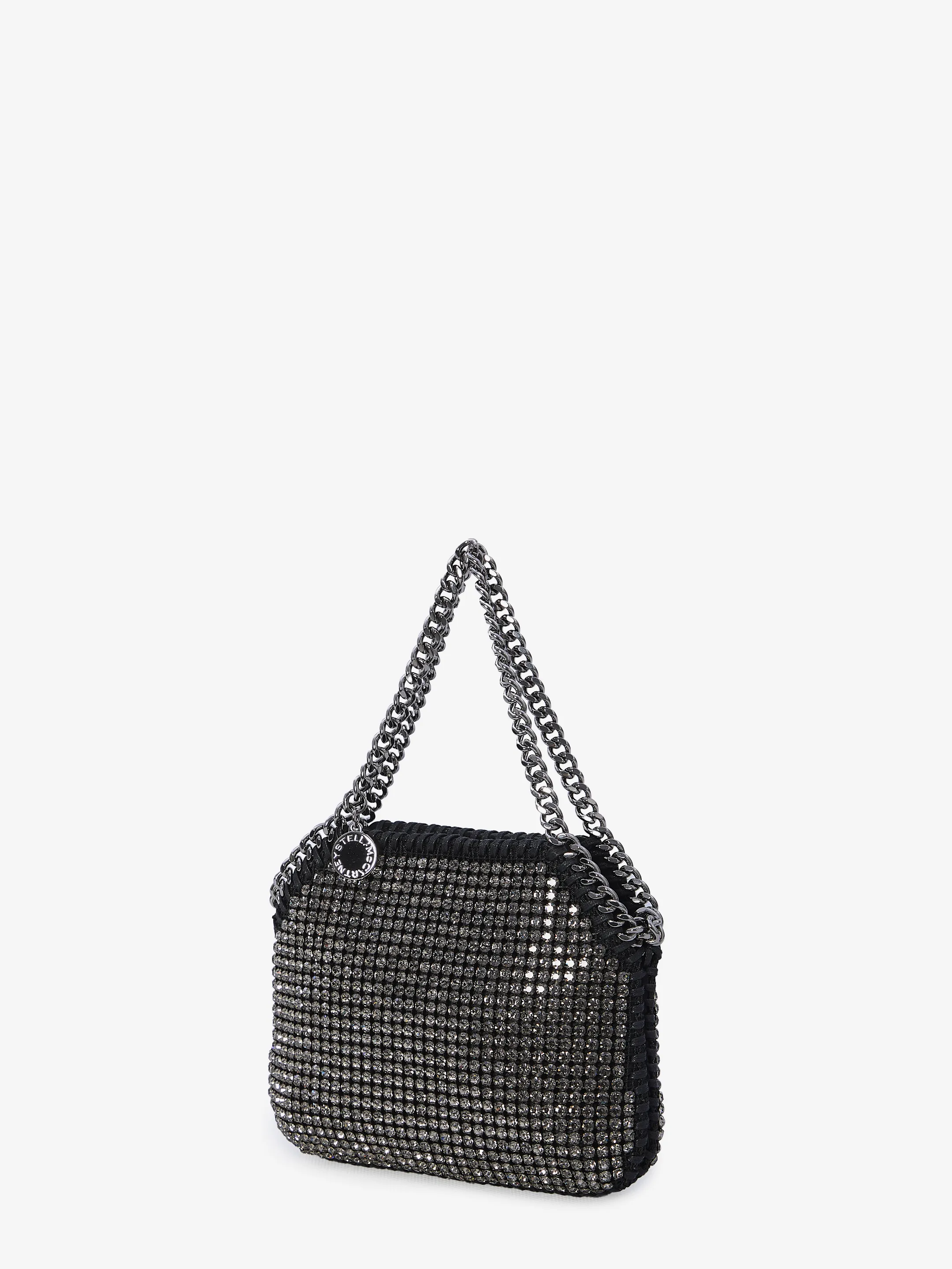 Falabella crystal mesh mini tote bag