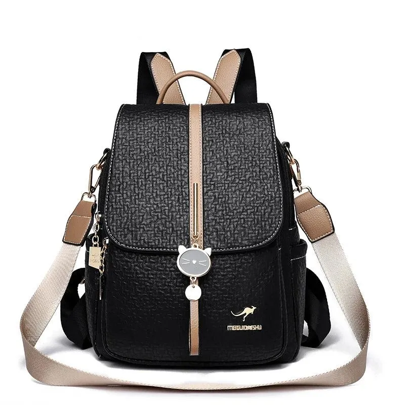 Fashion PU Leather Women's Backpack