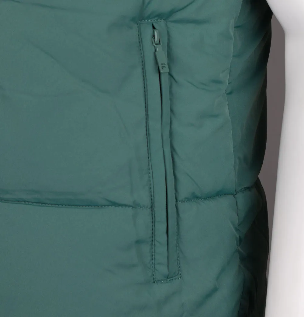 Fila Vintage Mackay Padded Puffer Gilet Dark Forest/Gardenia