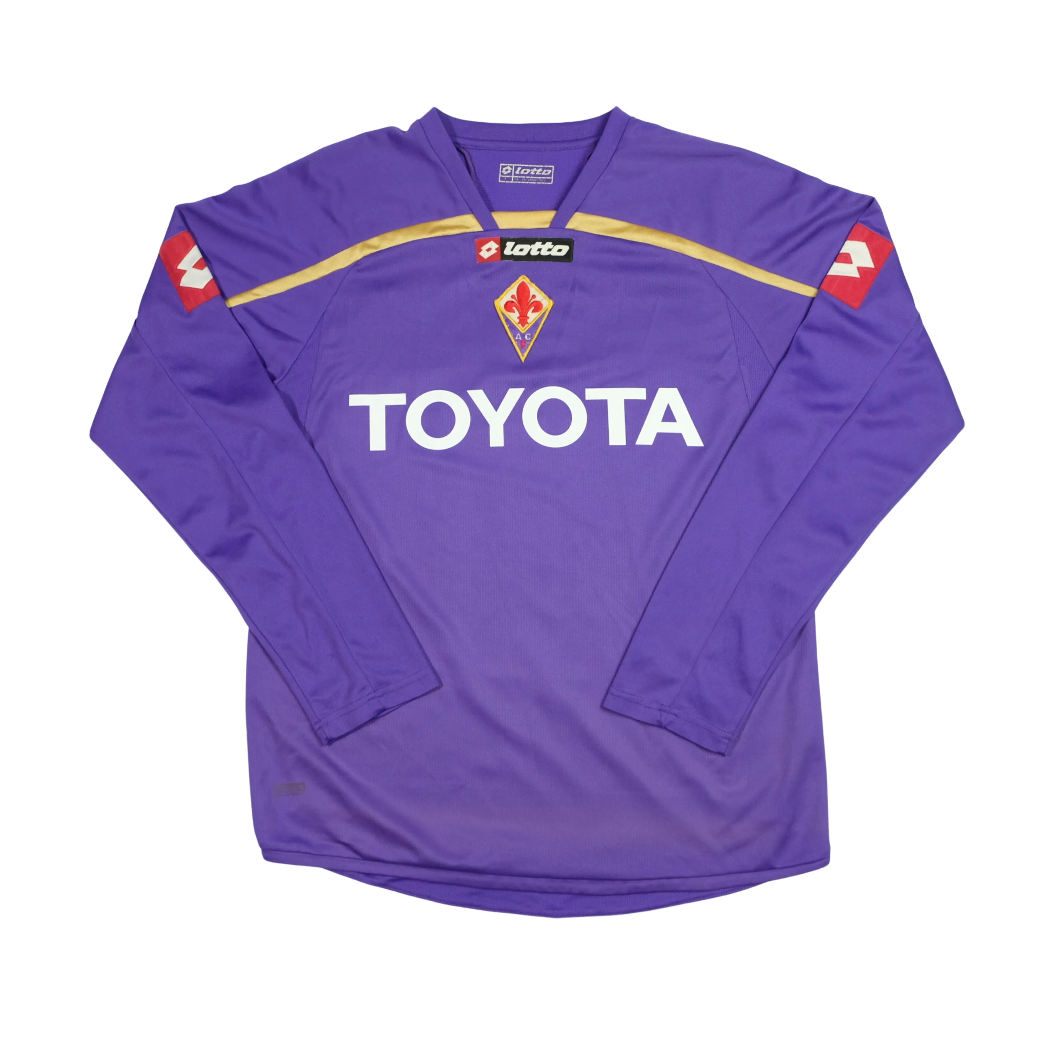 Fiorentina Italy 2009/2010 Original Home Football Shirt Lotto Medium
