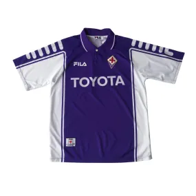 Fiorentina ORIGINAL 1999/2000 Fila Toyota Home Football Shirt XL