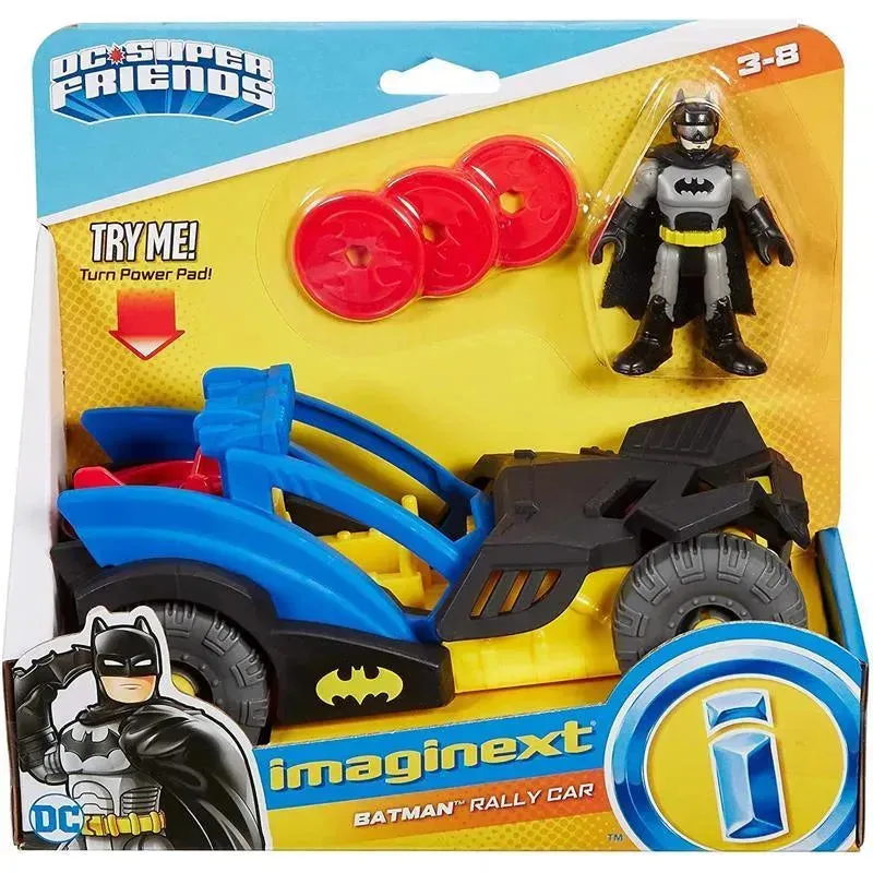 Fisher Price - Imaginext Batman Rally Car, DC Super Friends Batman Figure & Rally Car