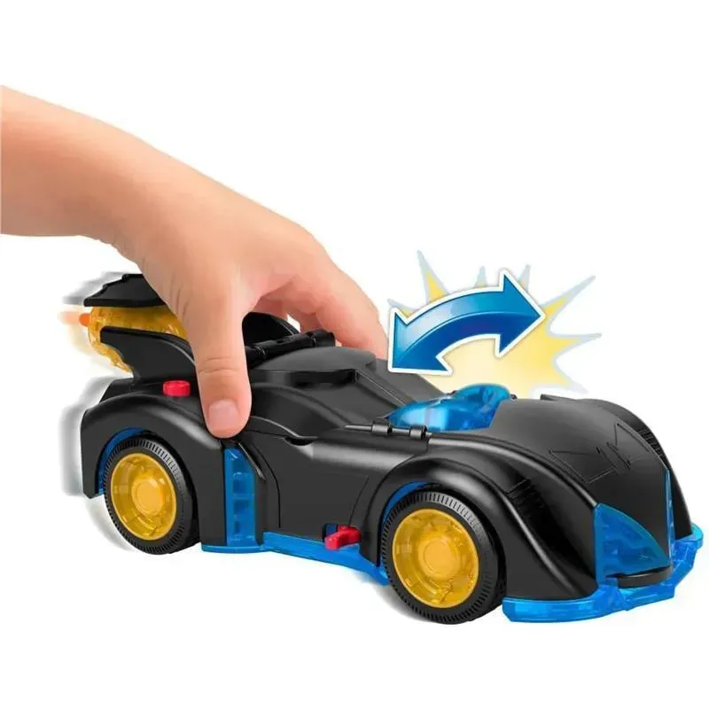 Fisher Price - Imaginext Dc Super Friends Batman Toys Shake & Spin Batmobile With Poseable Figure