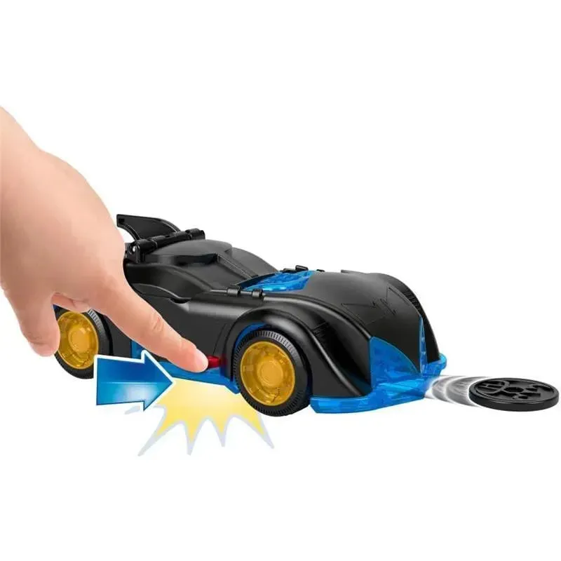 Fisher Price - Imaginext Dc Super Friends Batman Toys Shake & Spin Batmobile With Poseable Figure