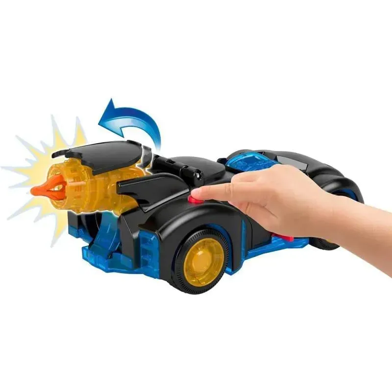 Fisher Price - Imaginext Dc Super Friends Batman Toys Shake & Spin Batmobile With Poseable Figure