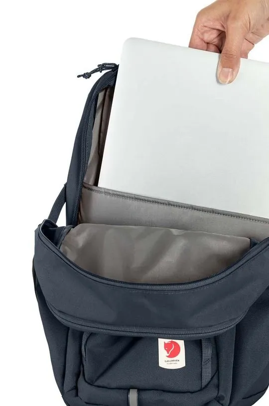 Fjallraven backpack Skule 20 navy blue color