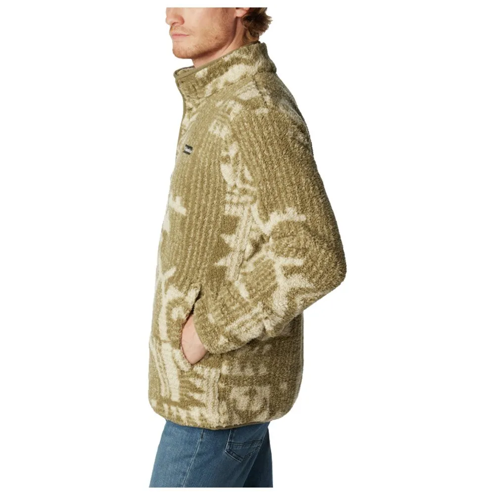 Fleece Columbia ---Rugged Ridge II Sherpa 1/2 Stone Green