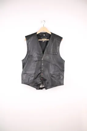 Flip Leather Vest