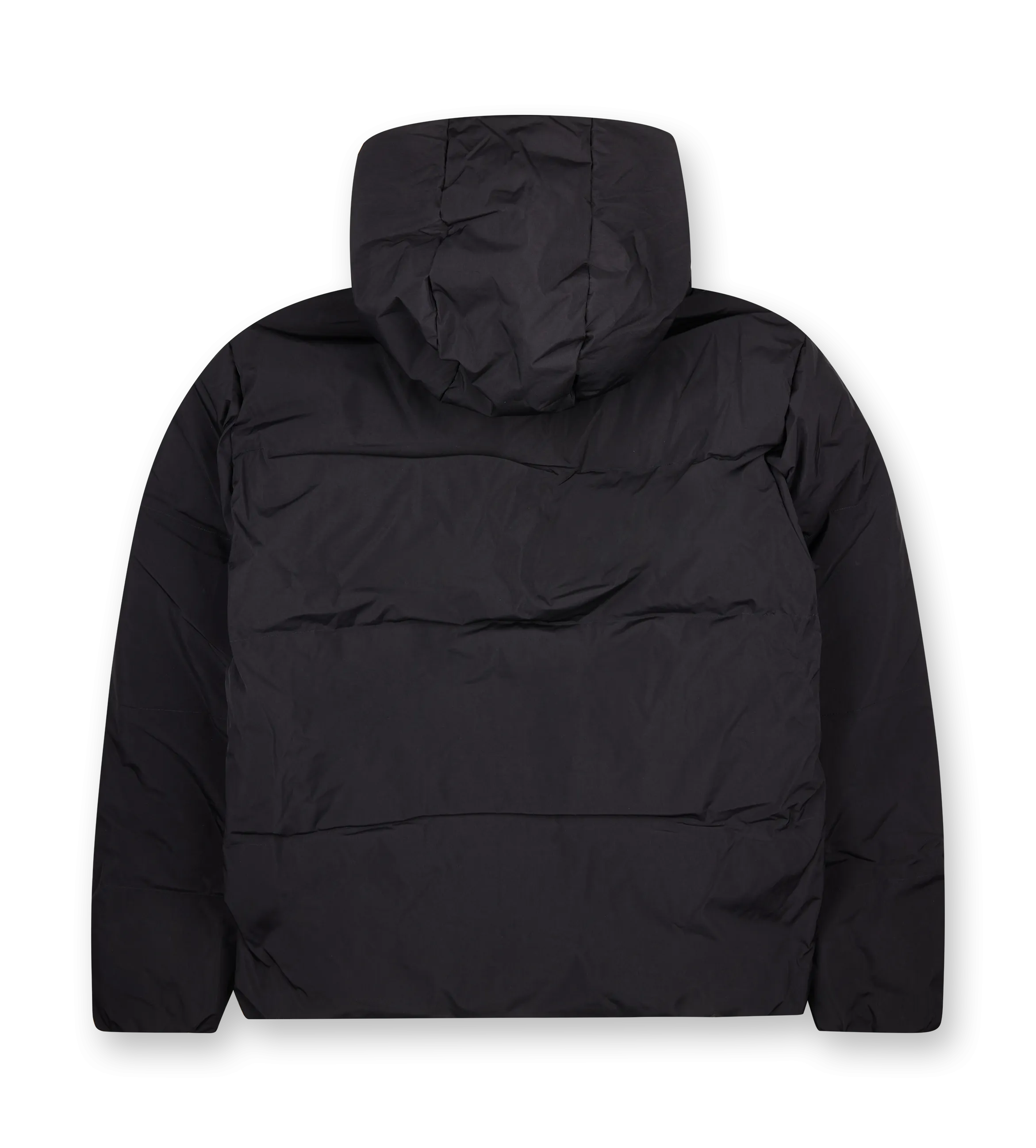 FOUR    Logo Puffer Jacket Black