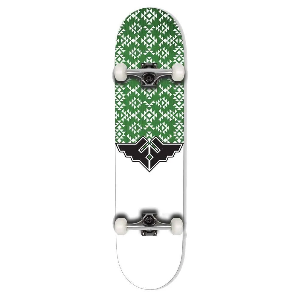 Fracture Skateboards Wings V3 Factory Complete Skateboard Green 7.75