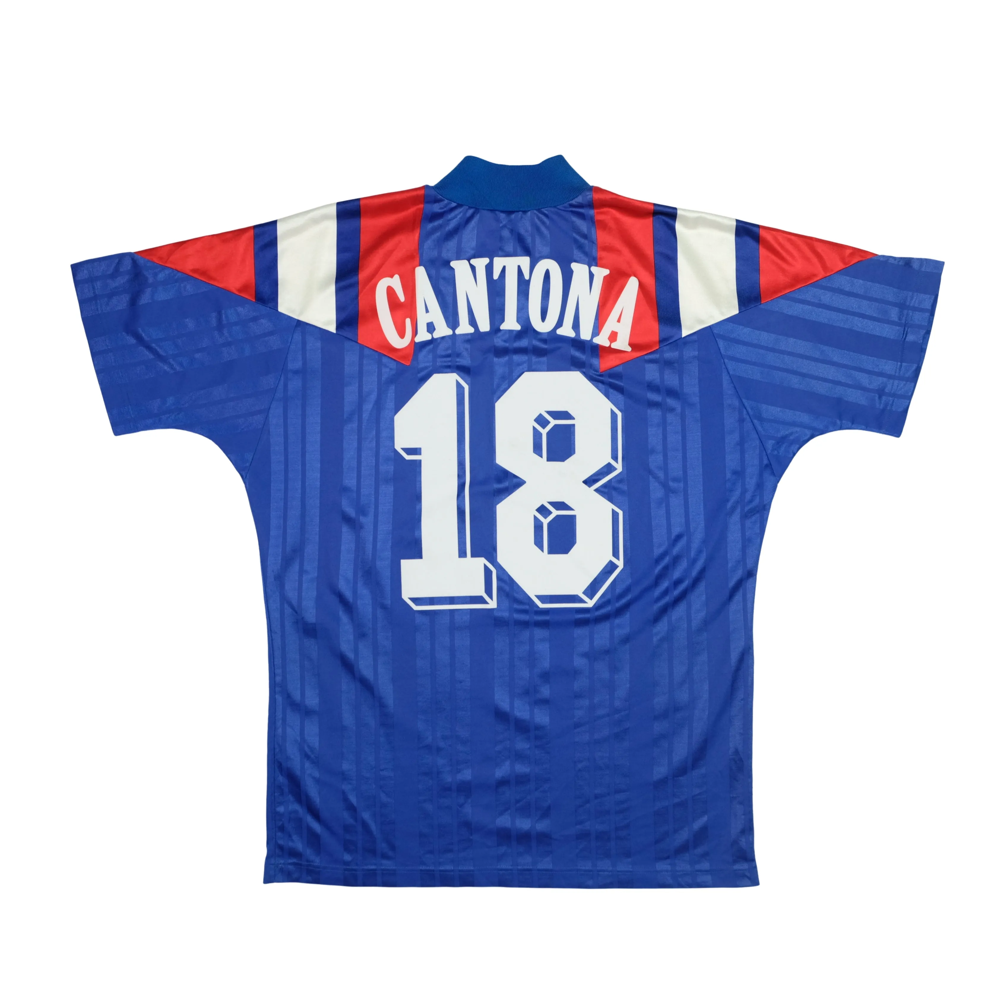 France Cantona Original 1992/1994 Adidas Home Football Shirt Large