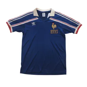France Original 1986/1990 Adidas Home Football Shirt Medium/Large