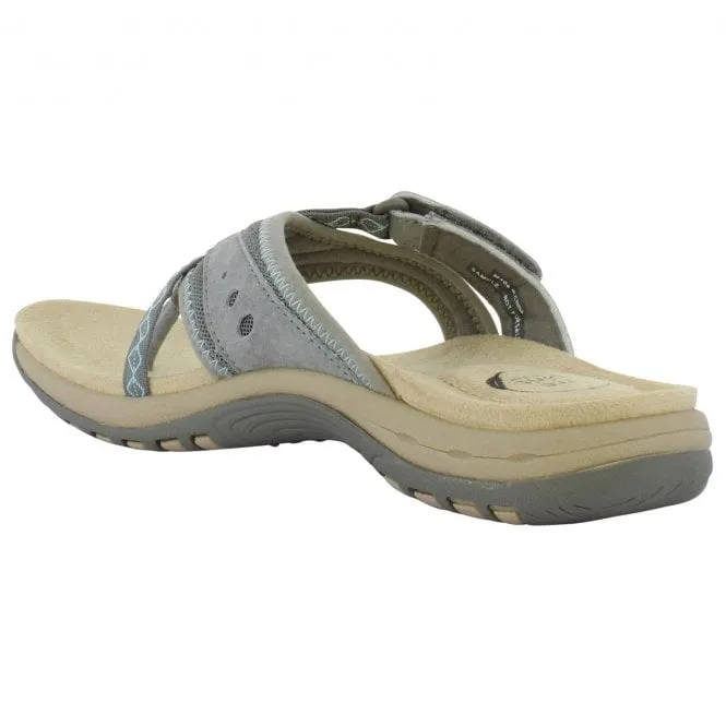 Free Spirit  Womens Juliet Smoke Toe Post Sandals 40508