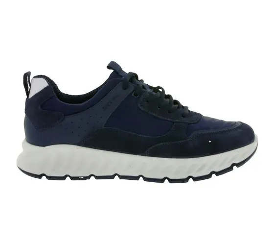 FRETZ men Saul sneakers uomo Made in Italy in vera pelle con plantare estraibile 6011.7879 32 Blu