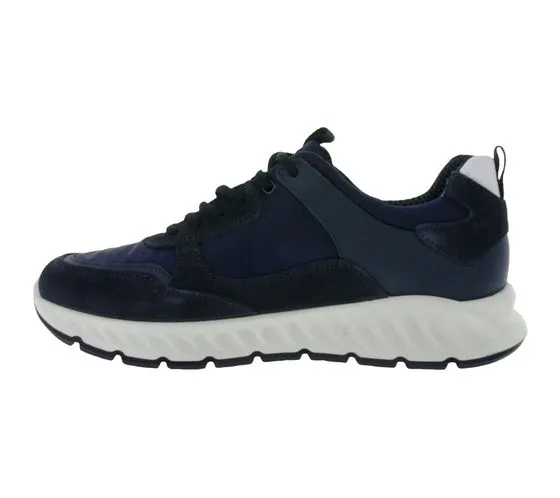 FRETZ men Saul sneakers uomo Made in Italy in vera pelle con plantare estraibile 6011.7879 32 Blu