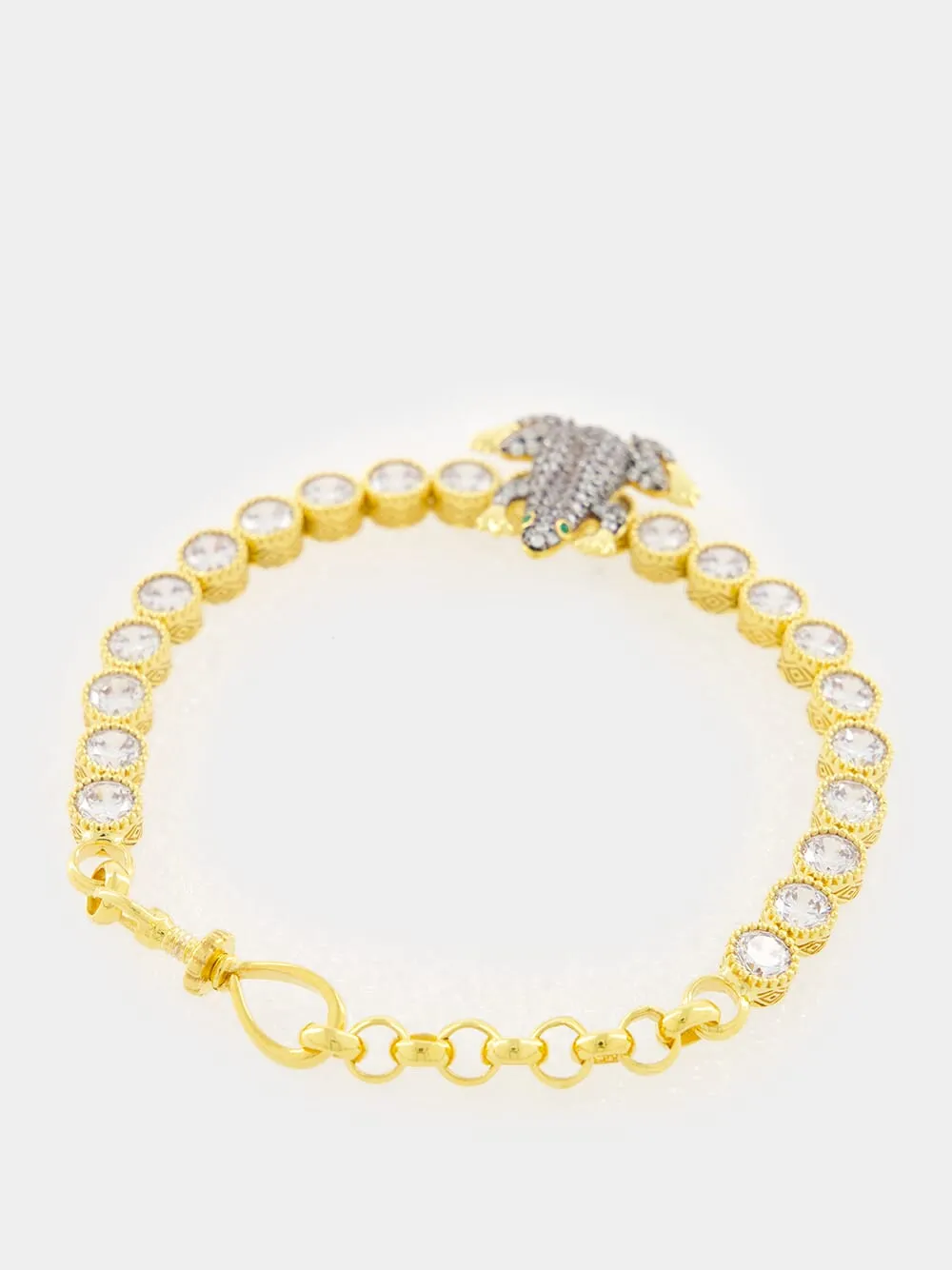 Frog Tennis Bracelet