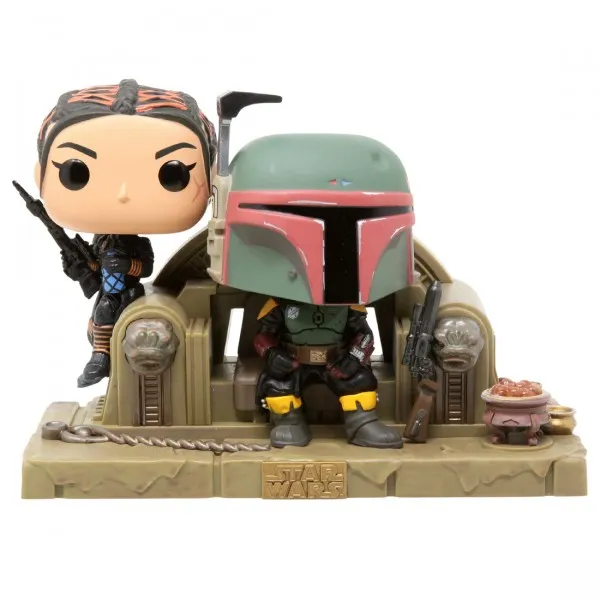 Funko POP Moment Star Wars The Mandalorian - Boba Fett And Fennec Shand (green)