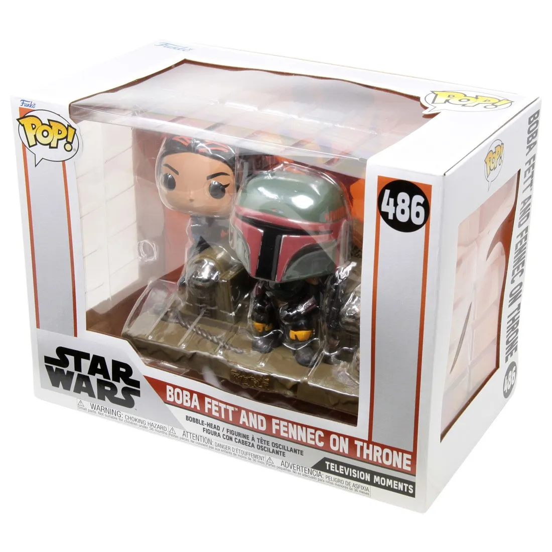 Funko POP Moment Star Wars The Mandalorian - Boba Fett And Fennec Shand (green)