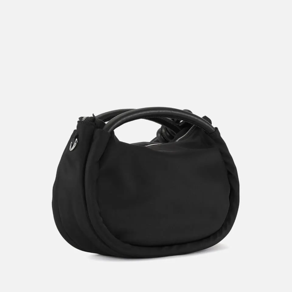 Ganni Knot Recycled Nylon Mini Bag