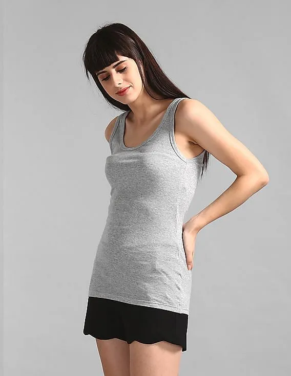 GAP Women Grey Modern Tank