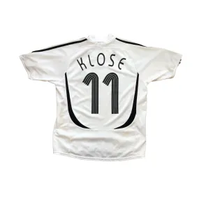 Germany Klose Original Home Football Shirt 2006 Adidas Medium/Large