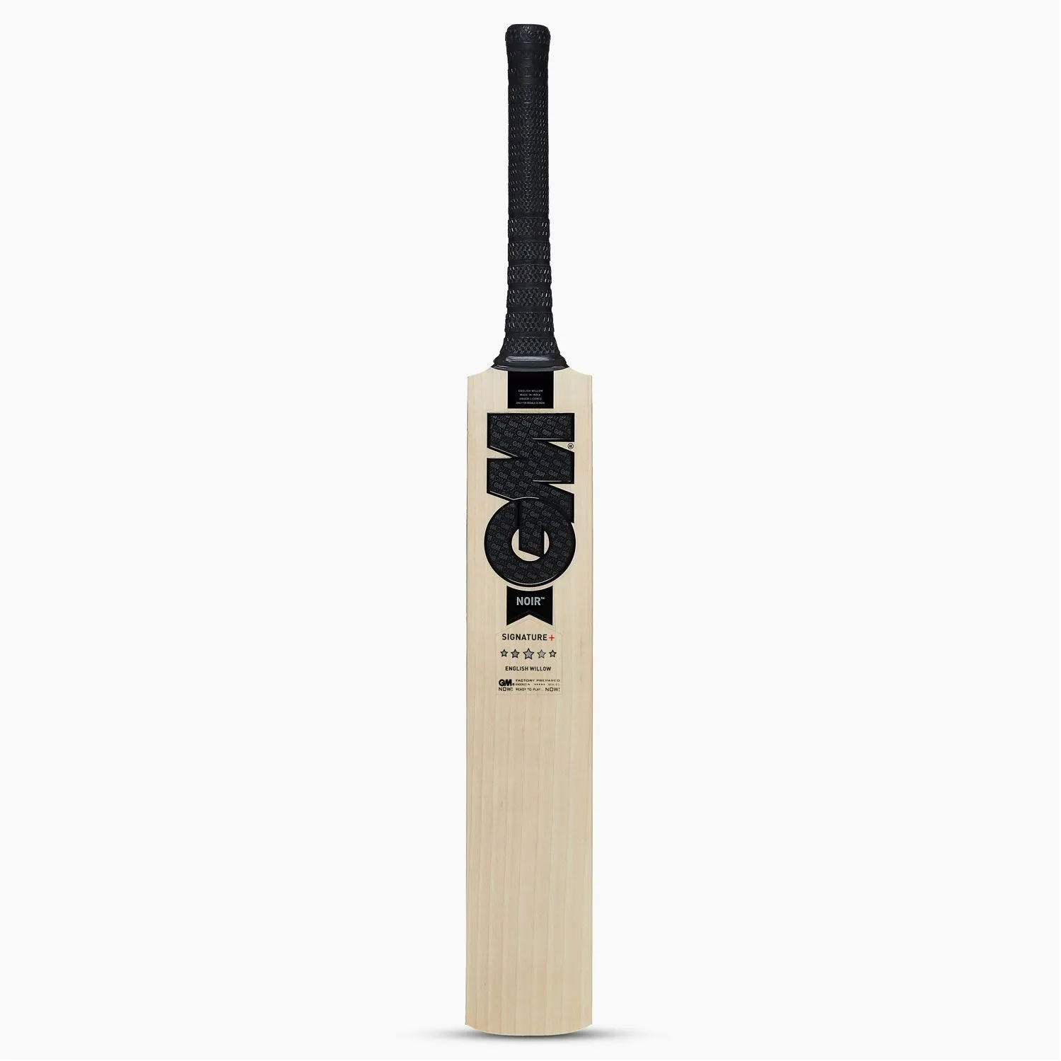 GM Noir Signature + English Willow Cricket Bat -SH
